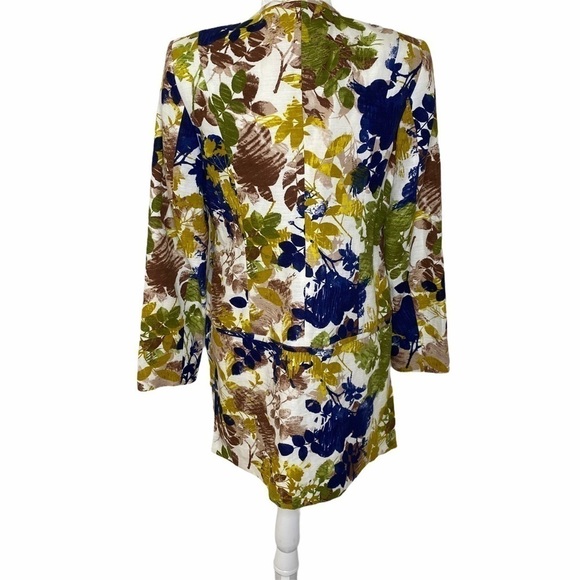 PENDLETON Floral Linen Buttondown Car Jacket Medium - Picture 4 of 6